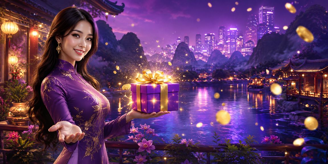 Không gian giải trí casino neon về đêm tại Ninh Bình – hình ảnh nền tảng cá cược gavip999